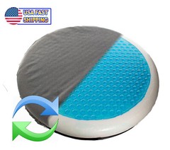 360° Swivel Rotation Gel Memory Foam Cushion Orthopedic Cooling Gel Seat Cushion