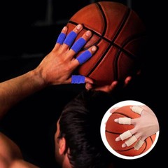 20×Finger Sleeves Splint Brace Compression Finger Support Pain Arthritis Trigger