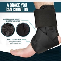 Plantar Fasciitis Night Splint Adjustable Foot Drop Ankle Brace Support Toe Pain