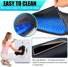 Double Thick Cooling Gel Seat Cushion for Long Sitting
