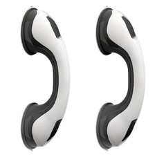 1Pack Shower Grab Bar 12″ Shower Suction Bar Handle Bathroom Safety Grip Handle