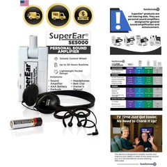 – Hearing Amplifier, Personal Headphones, Audio Accessories
