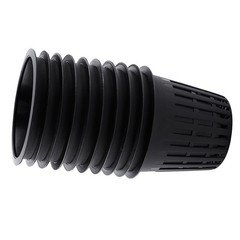 10pcs Heavy Duty Mesh Pot Net Cup Basket Hydroponic Plant Grow Clone Black AP9
