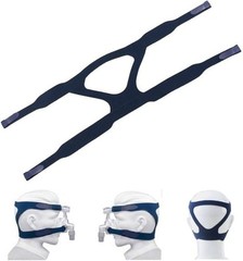 Skin-Friendly Ultralight Headgear Replacement for Full Face Resmed/Philips Masks