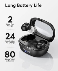 Karthus Invisible Digital Hearing Aid, Rechargeable, Noise Cancelling