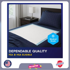 50 x PULP Premium Incontinence Bed Pads 36″ x 36″ | Extra Large Disposable…