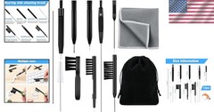 Professional Hearing Aid Cleaner Kit 12 – Magnet, Brush, Vent Pin, Cloth, Pouch