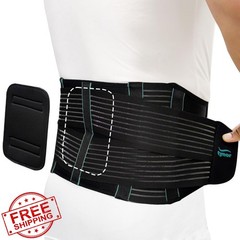 TYNOR Back Brace Small Premium Black