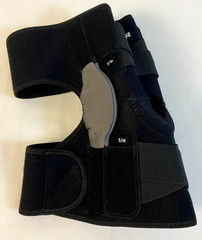 Mueller Adjustable Hinged Knee Brace S/M Support Wrap Neoprene Left/Right