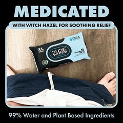 Refreshing Flushable Wipes with Aloe Vera – Medicated Relief Everyone Needs