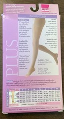 Mediven Plus Compression Stockings Open Toe Calf Socks 20-30 mmHg Beige Size IV