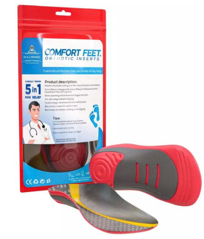 Dr. A-Z Custom Fit Orthotic Inserts Insoles Compatible CF430 CF320 CF440 7inches