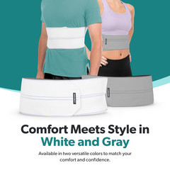 Braceability Broken Rib Brace for Men and Women – Rib Protector Compression Wrap