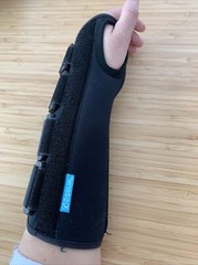 Ossur Formfit Wrist & Forearm Arm Brace Support Size X Small Left Side