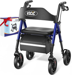 Z21 Rollator Walker for Seniors, Supports 350Lb, Ergonomic, Lightweight