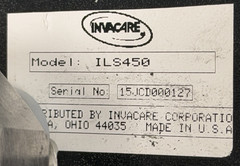 Invacare by Detecto Patient Lift Scale 450 LB Capacity (Model ILS450) #L133