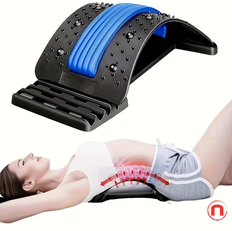 💆 Adjustable Back Stretcher and Posture Support