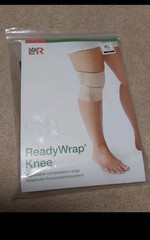 L & R Ready Wrap Knee Adjustable Compression Wrap BEIGE Size XL New in Packet