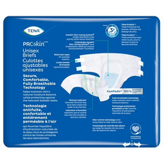 TENA ProSkin Unisex Adult Diapers, Super Absorbency, Medium, 56 Count