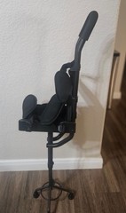 Hands Free Knee Crutch, Single Leg Telescopic Walker, Non Slip Assistive Device