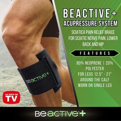 BEACTIVE Plus Acupressure System – Sciatica Pain Relief Brace For Sciatic Ner