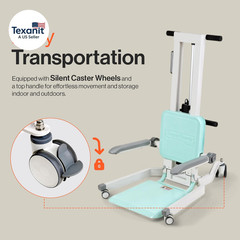 Gorise Electric Floor to Stand Lift – Support up to 500 Lbs, Floor Lift Chair fo