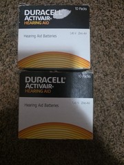 Duracell Activair Hearing Aid Batteries Size: 312 (6 pack)