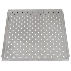 Silver Spring 36 Inch Adjustable Aluminum Wheelchair Door Threshold Ramp, Silver