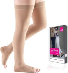 Mediven Plus REGULAR OPEN TOE Thigh High Compression Stocking 20-30 Pick Size