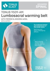 TONUS ELAST WARMING BELT WITH COTTON, ANGORA AND MERINO WOOL