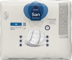Abena San Size 10 Incontinence Pads Ultra Premium Protection 95 oz Absorbency