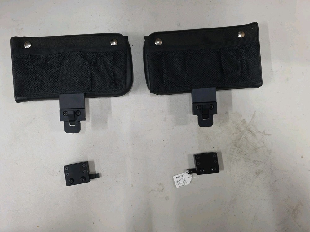 Set Of 2 Quickie QM-700 QM-720, QM-715, PULSE 6 LATERAL SUPPORTS THIGH 10″ × 5″