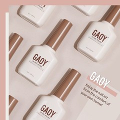 Gaoy Sheer Light Pink Gel Nail Polish 16Ml Jelly Milky White Peach Translucent