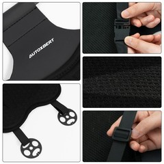 Gel Lower Back Support Pillow Universal Lumbar Cushion for Car Office Home Chair