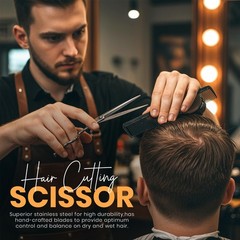 Utopia Care Hair Scissors Professional- 6.5Inch Stainless Steel Hair Shears