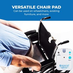 Chair Alarm Fall Prevention Motion Sensor Pad 10in. x 15in. Elderly PA505C
