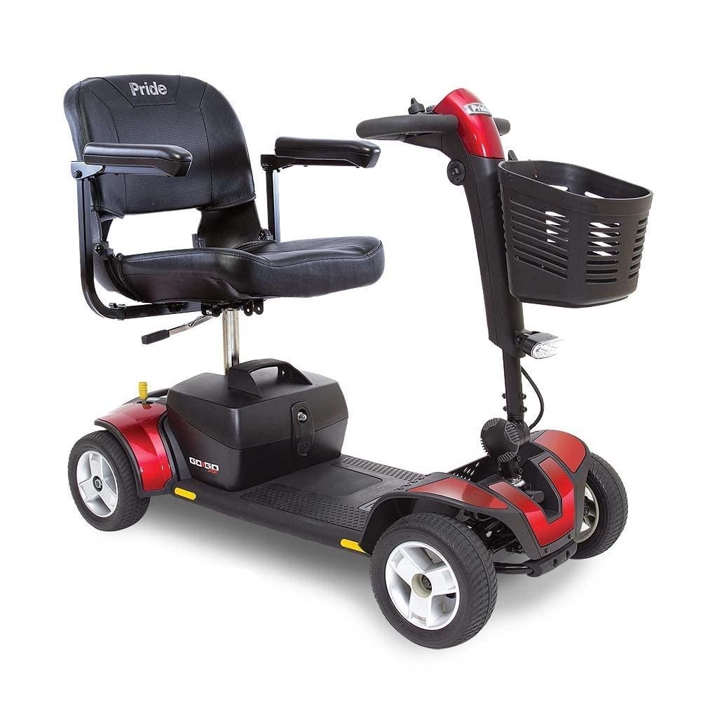 Pride Mobility S74 Go-Go Sport 4-Wheel Electric Mobility Scooter For Adults