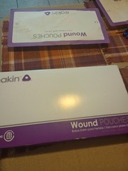 ConvaTec Eakin Wound Pouch Pack of 10Bags Sealed 839262 Ostomy Fistula 4.3 X 3.0