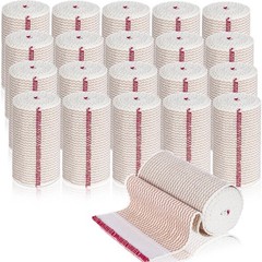 20 Pack 3″ Elastic Bandage Wraps with Self Closure – Stretchable Compression for