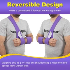 Arm Sling Shoulder Immobilizer, Rotator Cuff Support Brace, Lightweight Comfo…