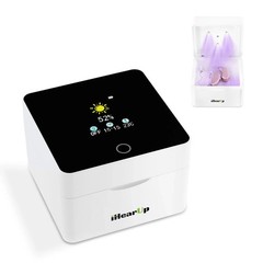 iHearUp OTC Hearing Aids Dryer & Dehumidifier with Type-C Charging, White