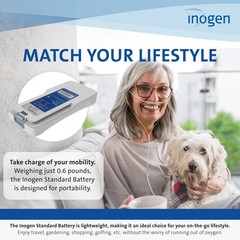 Inogen Standard (4-cell) Battery – for the Inogen Rove 4/Inogen One G4 – Up to 2