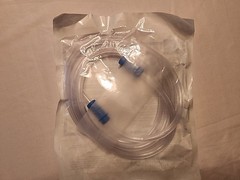 Medline Non-Conductive Connecting Tube 6’ft 3/16″ D Tubing 2 Female Connectors