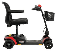 Pride Go Go Elite Traveller 2 Platinum Mobility Scooter w/ iTurn, Charge360