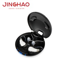 JINGHAO Hearing Aid Hearing Loss Rechargeable BTE Ear Aids Open Fits Earplugs US