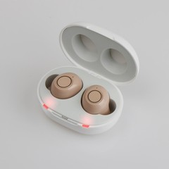 JINGHAO Rechargeable Hearing Aid – Lightweight Sound Amplifier Easy to Use US