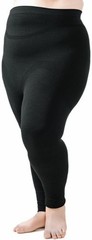 Compression Leggings with Bioactive Raised Massaging Knit – for Support and C…