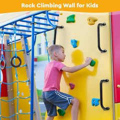 Monkey Bars for Kids Safety Indoor,Outdoor Playground Grab Handles for Backyard,