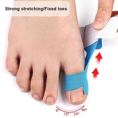10pcs Bunion Corrector Tape – Pain Relief Kinesiology Athletic Big Toe Support