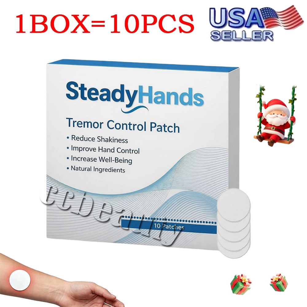 Steadyhands Tremor Control Patch, Steady Hands Control Patch – Hand Stabilizer🔥